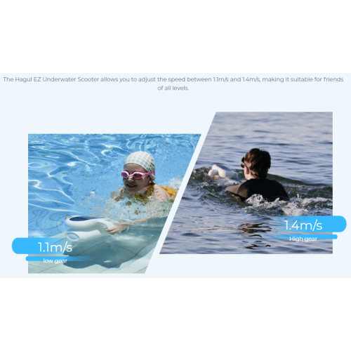 Sublue Hagul EZ Underwater Scooter 50 min 15m Sublue Sea Electric Scooter Kids Waterproof Detection Diving Propeller
